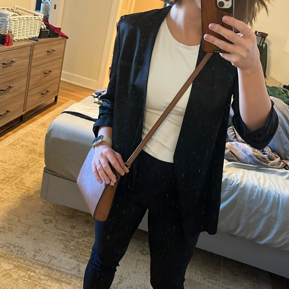 Aritzia Babaton Power blazer in satin